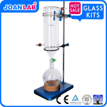 JOAN LAB 24/40 Glass Jacketed Ice Cold Trap Double Layer Chemistry Lab Glassware